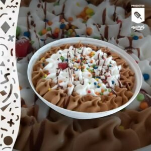 Vaso comestible unidad